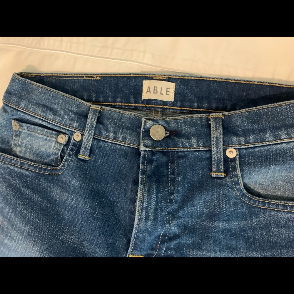 Able Skinny Jeans with Slit